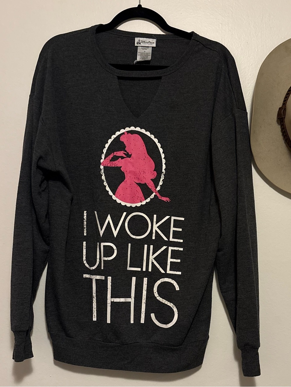 Official Disney Parks Sleeping Beauty "I Woke Up Like This" Pullover Sweatshirt